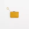 Coach Restored Mini Skinny Id Case In Brass/yellow Gold