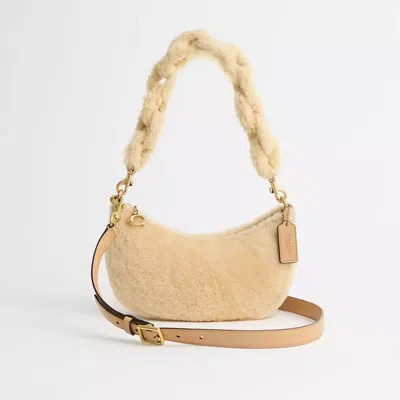 Coach Restored Mira Shoulder Bag In Brass/beige