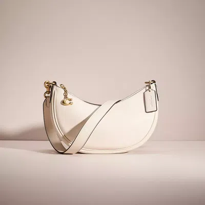 Coach Restored Mira Shoulder Bag In Brass/chalk