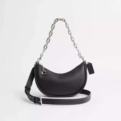Coach Restored Mira Shoulder Bag In Silver/black