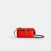 Coach Restored Noa Pop Up Messenger In Colorblock In B4/red Orange Multi