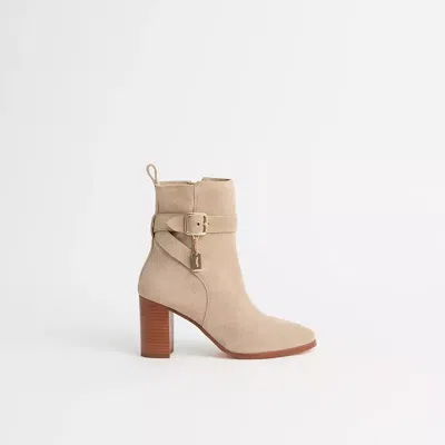 Coach Restored Olivia Bootie In Oat