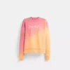 Coach Restored Ombre Horse And Carriage Crewneck In Multi