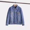 Coach Restored Oversized Signature Denim Jacket In Medium Indigo