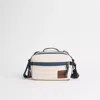 Coach Restored Pacer Top Handle Crossbody With  Patch In Black Copper/chalk