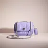 Coach Restored Pillow Madison Shoulder Bag 18 With Quilting In Silver/light Violet