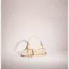 Coach Restored Pillow Tabby Shoulder Bag 18 In Brass/ivory