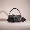 Coach Restored Pillow Tabby Shoulder Bag 20 In Silver/black