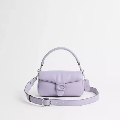 Coach Restored Pillow Tabby Shoulder Bag 20 In Silver/vivid Pink