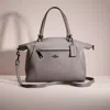 Coach Restored Prairie Satchel In Dark Gunmetal/heather Grey