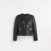 Coach Restored Quilted Feminine Jacket In Black