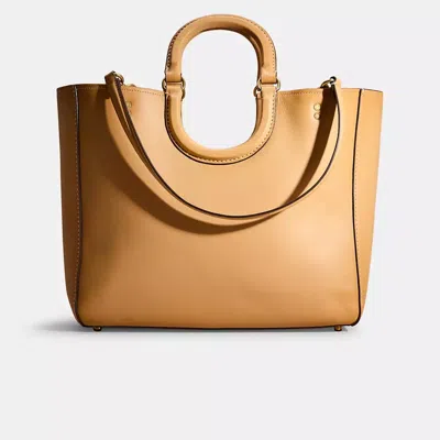 Coach Restored Rae Tote In Brown