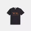 Coach Restored Rexy And Carriage T Shirt In Black