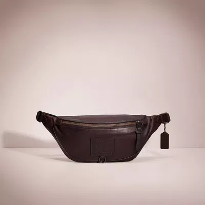 Coach Restored Rivington Belt Bag In Brown