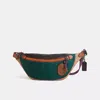 Coach Restored Rivington Belt Bag In Signature Canvas With  Patch