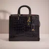 Coach Restored Rogue In Alligator In Brass/black