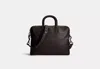 Coach Restored Rogue Slim Brief In Light Antique Nickel/black