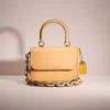 Coach Restored Rogue Top Handle Bag In Brass/tan