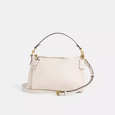 Coach Restored Shay Crossbody In Brass/chalk