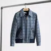 Coach Restored Signature Chambray Blouson Jacket In Chambray