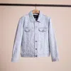 Coach Restored Signature Denim Jacket In Denim Signature