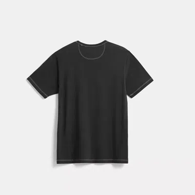 Coach Restored Signature Rabbit T-shirt In Black
