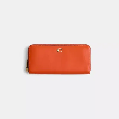 Coach Restored Slim Accordion Zip Wallet