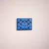 Coach Restored Slim Billfold Wallet In Signature Leather In Blue Fin/black