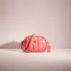 Coach Restored Small Camera Bag With Quilting In Brass/watermelon