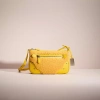 Coach Restored Small Rhyder Pochette In Silver/banana