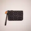 Coach Restored Small Wristlet In Signature Denim