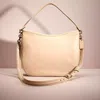 Coach Restored Soft Tabby Hobo In Brass/ivory