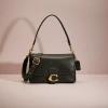 Coach Restored Soft Tabby Shoulder Bag In Brass/amazon Green
