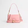 Coach Restored Soft Tabby Shoulder Bag In Brass/candy Pink