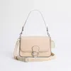Coach Restored Soft Tabby Shoulder Bag In Brass/ivory