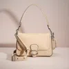 Coach Restored Soft Tabby Shoulder Bag In Silver/ivory