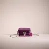 Coach Restored Studio 12 With Sequins In Silver/dark Magenta