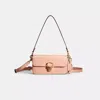 Coach Restored Studio Baguette Bag In Brass/latte