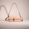 Coach Restored Studio Baguette Bag In Silver/buff