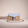 Coach Restored Tabby Chain Clutch In Colorblock Signature Canvas In Pewter/tan Twilight Multi
