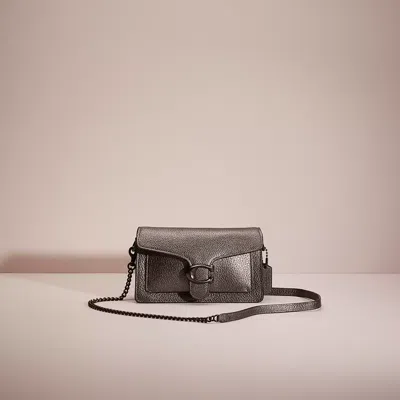 Coach Restored Tabby Chain Crossbody In Pewter/graphite