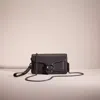 Coach Restored Tabby Crossbody Wristlet In Pewter/black