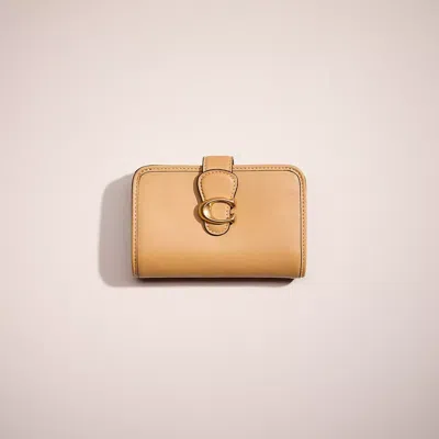 Coach Restored Tabby Medium Wallet In Brass/toffee