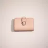 Coach Restored Tabby Medium Wallet In Light Antique Nickel/taupe
