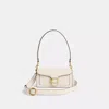 Coach Restored Tabby Shoulder Bag 20 In Brass/chalk