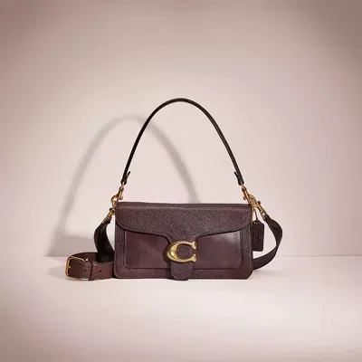 Coach Restored Tabby Shoulder Bag 26 In Brass/oxblood