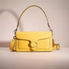 Coach Restored Tabby Shoulder Bag 26 In Silver/canary