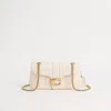 Coach Restored Tabby Shoulder Bag 26 With Pillow Quilting In Brass/chalk