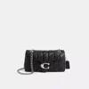 Coach Restored Tabby Shoulder Bag 26 With Pillow Quilting In Silver/black