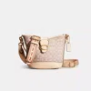 Coach Restored Tali Bucket Bag In Signature Jacquard In Brass/stone Ivory
